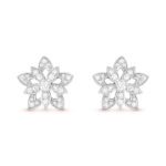 Lotus Openwork Earrings Mini Model