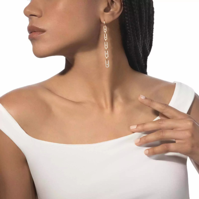 Move Link Multi Pendant Earrings