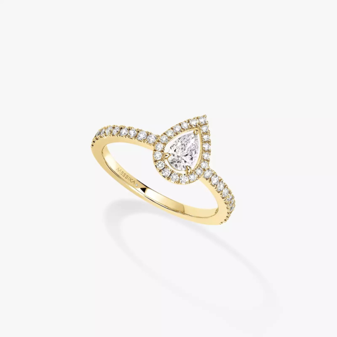 Joy Pear Cut Diamond 0.25ct Ring