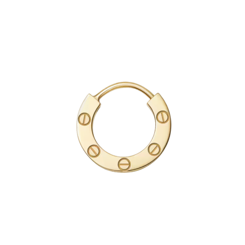 Love Single Hoop Earring