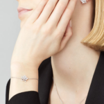 Lotus Openwork Pendant Mini Model (White Gold, Diamond) - Image 2