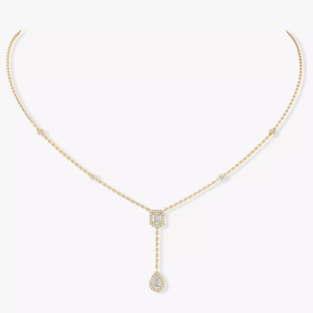 My Twin Tie 0.10ct x2 Necklace
