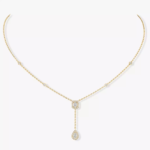 My Twin Tie 0.10ct x2 Necklace