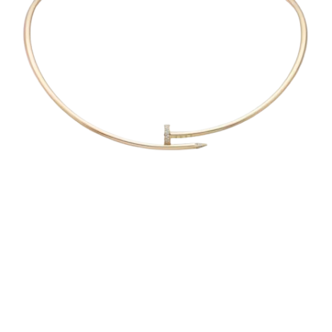 Juste Un Clou Torque Necklace, Small Model, Diamonds