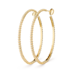 Perlée Pearls of Gold Hoop Earrings, Large Model