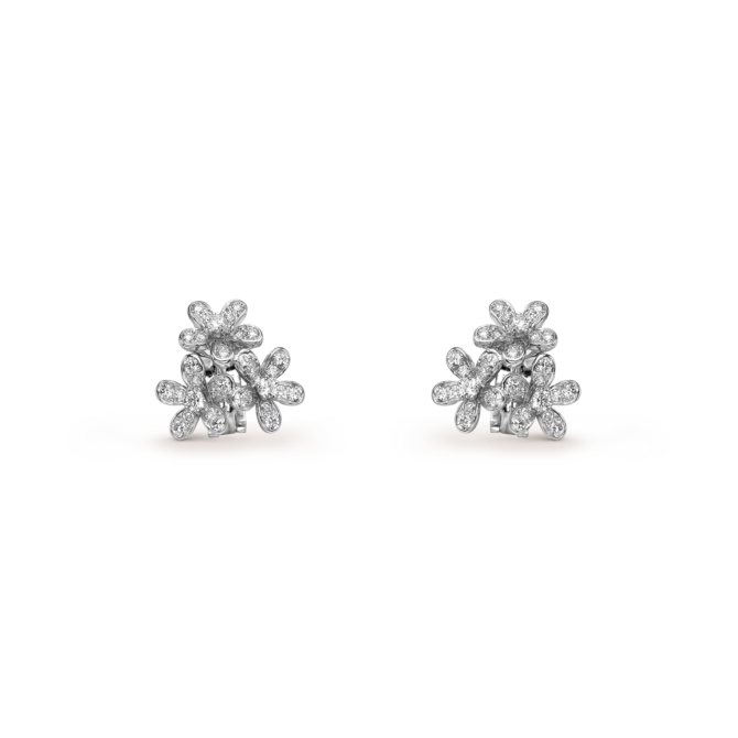 Socrate Earrings, 3 flowers
