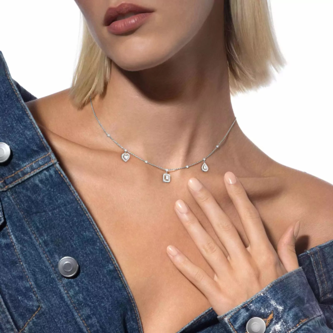 My Twin Trio 3 x 0.15 ct Necklace
