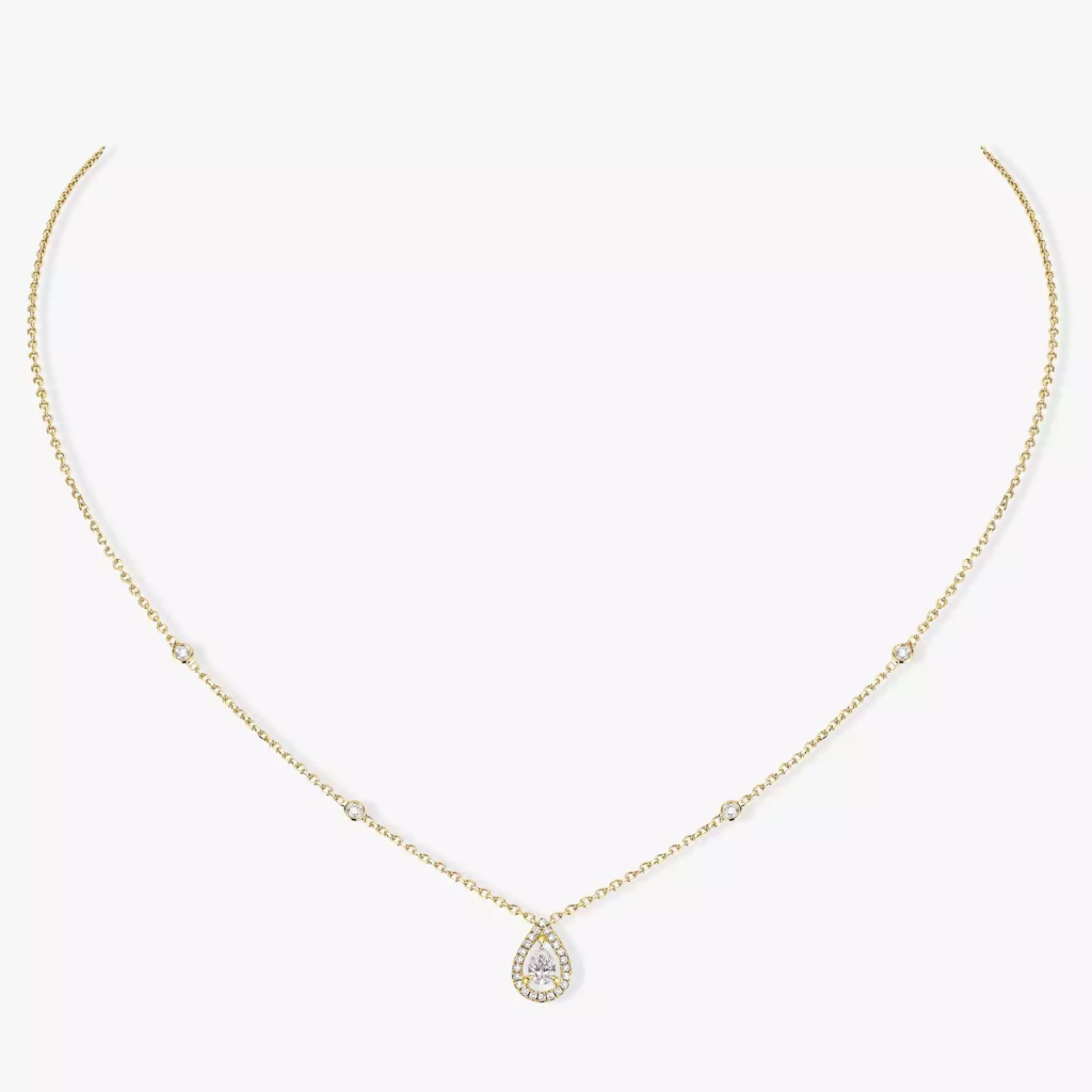 Joy Pear Diamond 0.25ct Necklace