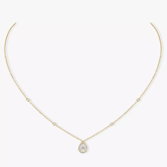 Joy Pear Diamond 0.25ct Necklace