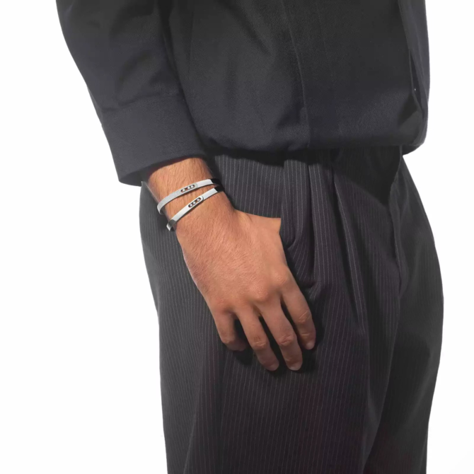 Move Noa MM Pavé Bangle Large Size