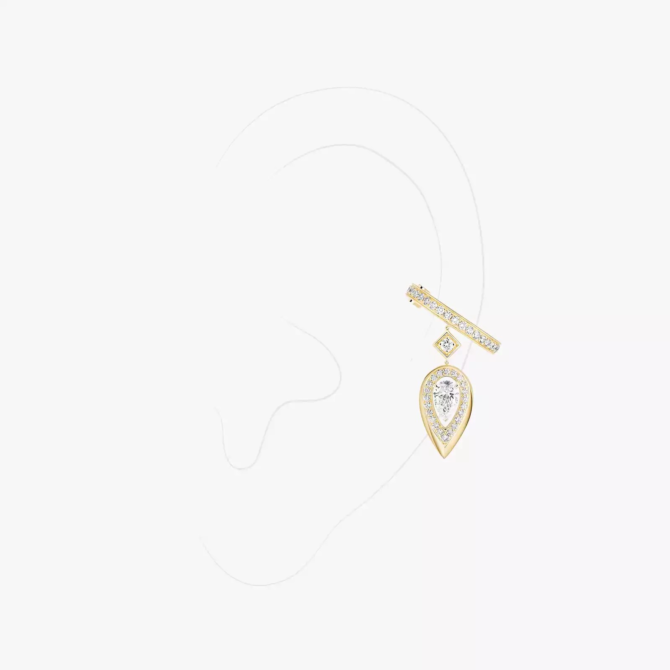 Fiery Clip Earring 0.10ct