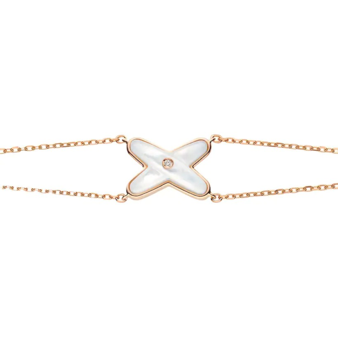 Jeux de Liens Bracelet, Rose Gold