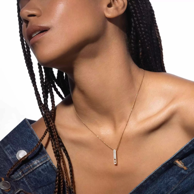 My First Diamond Pavé Necklace