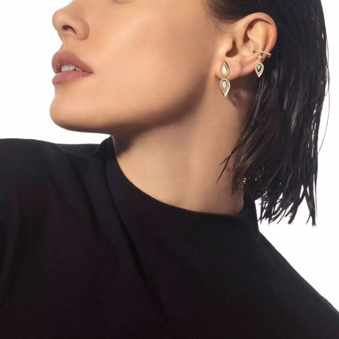 Fiery Clip Earring 0.10ct