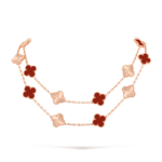 Vintage Alhambra Long Necklace, 20 motifs