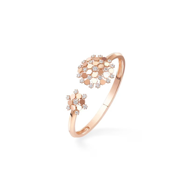 Bee de Chaumet Bracelet Rose Gold, Diamonds