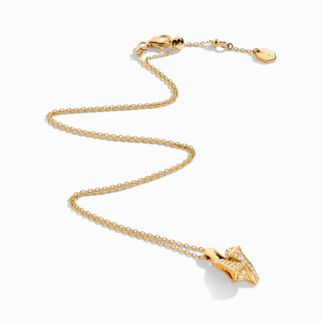 Cleo Full Diamond Huggie Pendant