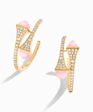 Cleo Diamond Small Hoop Earrings