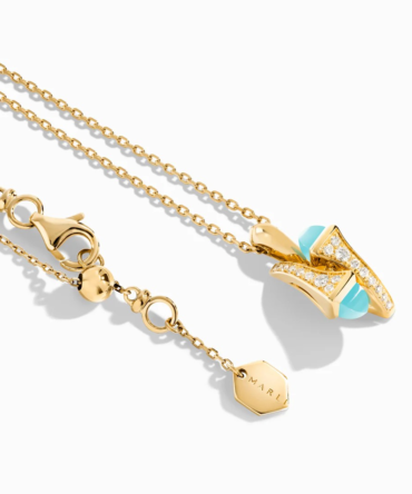 Cleo Diamond Huggie Pendant