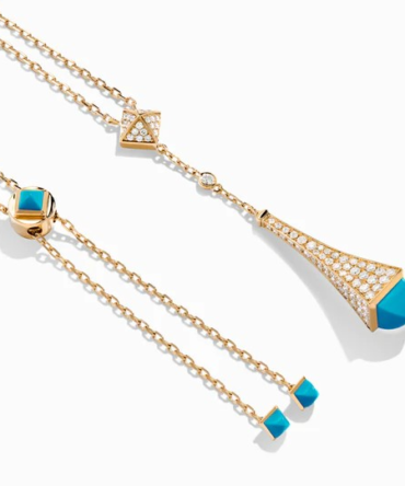 Cleo Diamond Teardrop Pendant