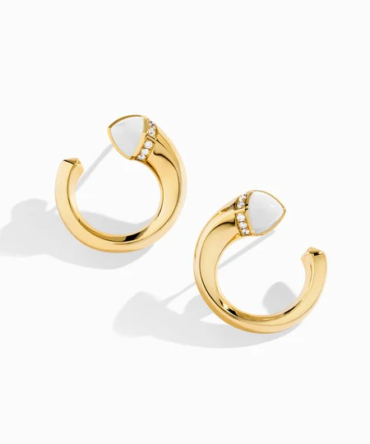 Cleo Venus Gold Midi Earrings