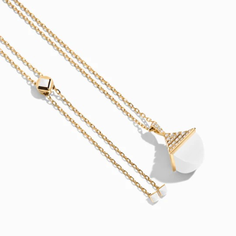 Cleo Rev Midi Diamond Pendant