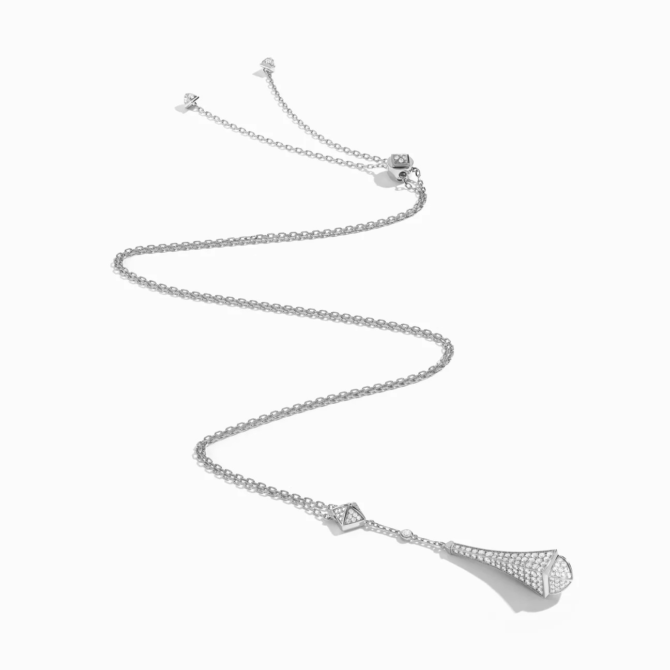 Cleo Full Diamond Teardrop  Pendant