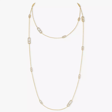 Move Uno  Long Necklace