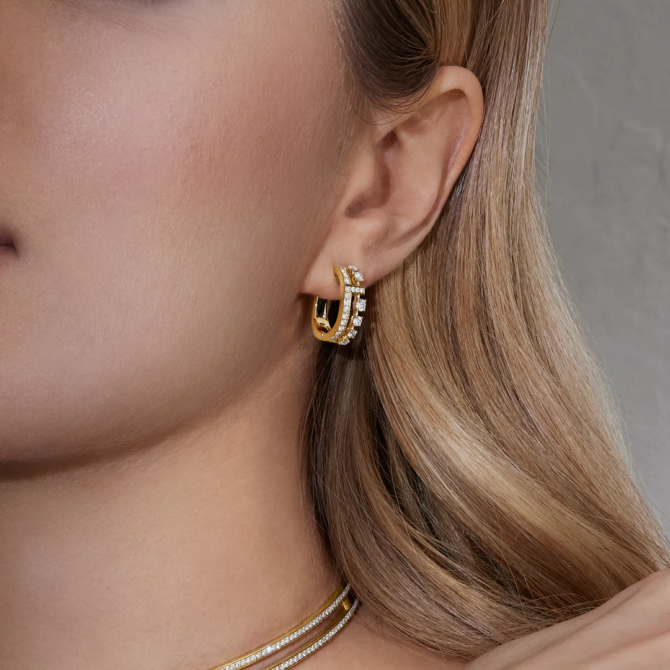 Avenues Post Earrings