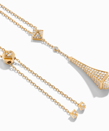 Cleo Full Diamond Teardrop  Pendant