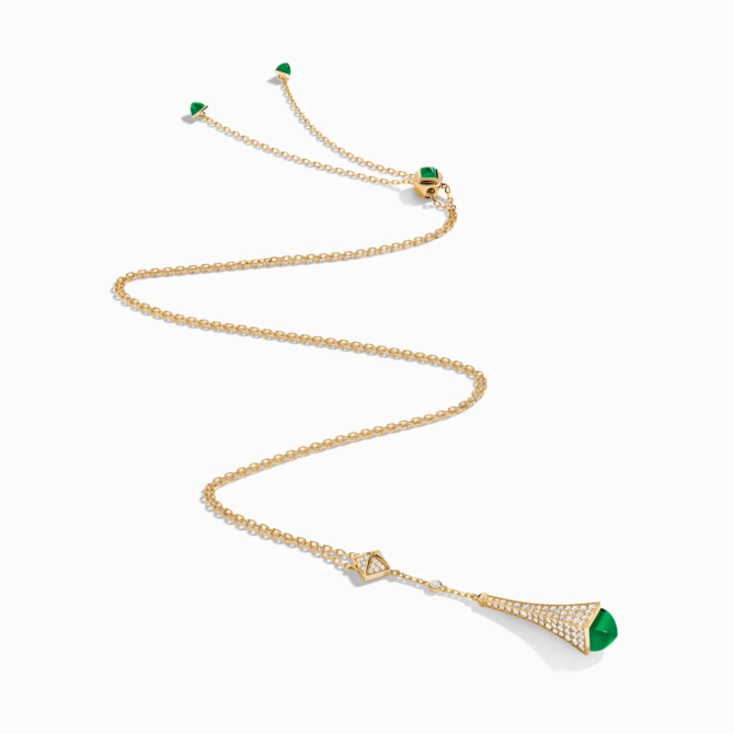 Cleo Diamond Teardrop Pendant