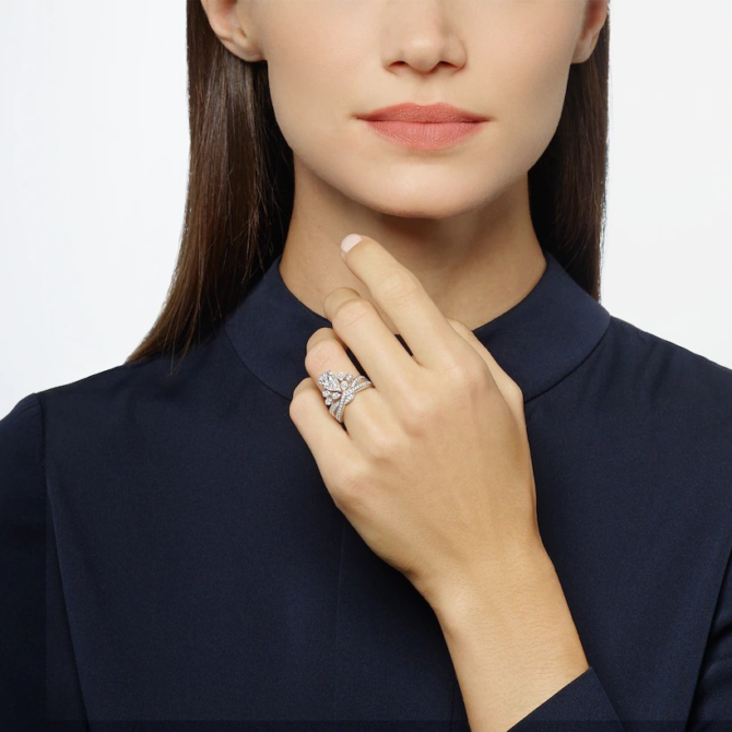 Joséphine Aigrette Impériale Ring 1ct, Platinum, diamonds