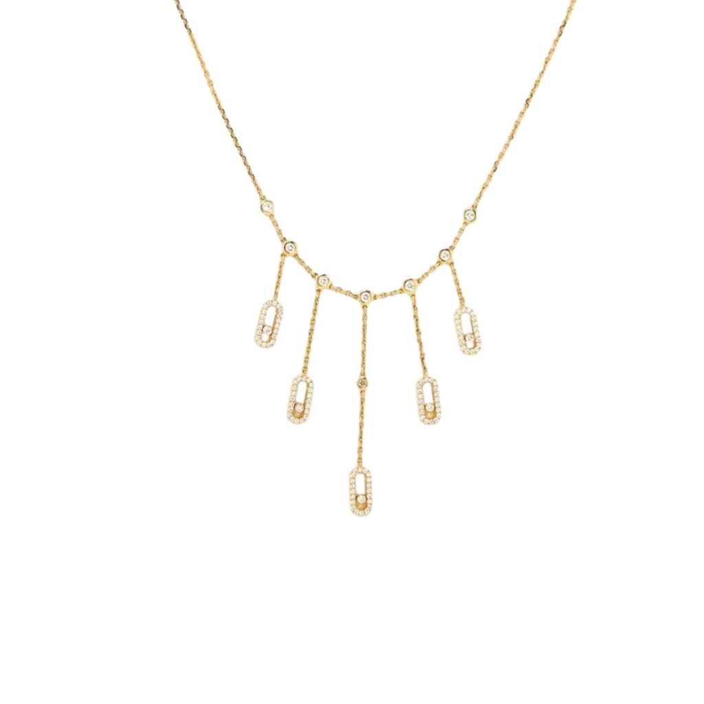 Move Uno Pavé Diamond Necklace