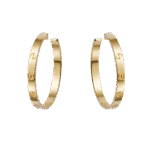 Love Hoop Earrings, Large Model