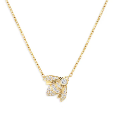 Bee de Chaumet Pendant, Yellow Gold, Diamonds