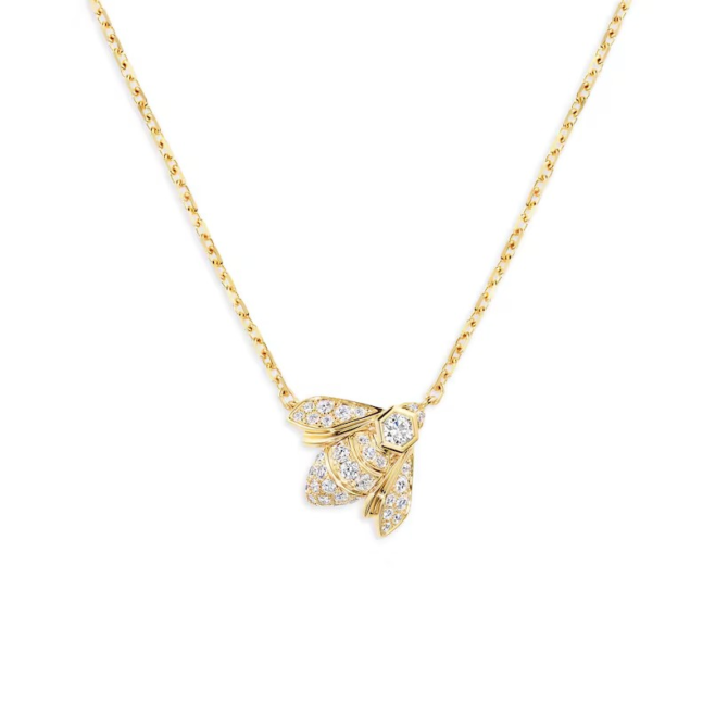 Bee de Chaumet Pendant, Yellow Gold, Diamonds