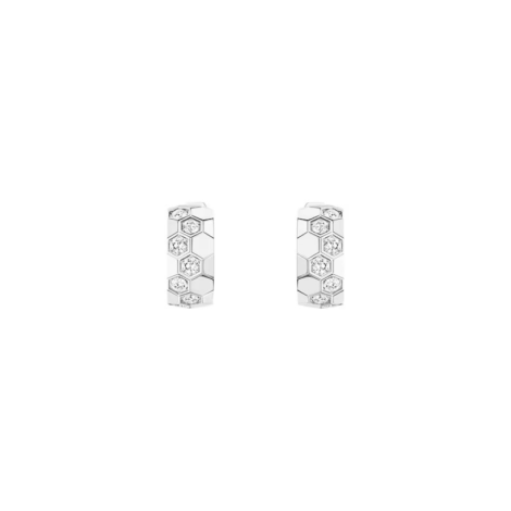 Bee de Chaumet Hoop Earring, Diamonds
