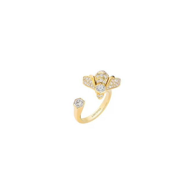 Bee de Chaumet Ring, Yellow Gold, Diamonds