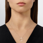 Bee de Chaumet Small Necklace, Rose Gold, Diamonds - Image 2