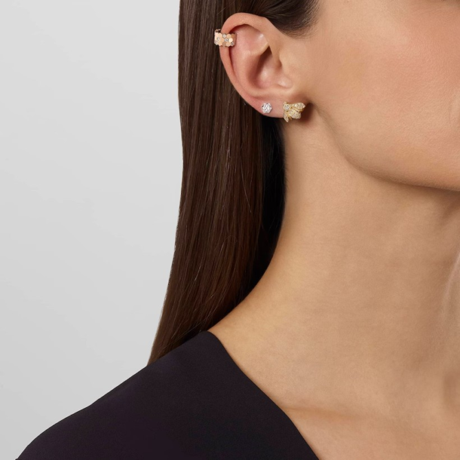 Bee de Chaumet 0.25-carat Stud Earrings, White Gold, Diamonds
