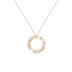 Bee de Chaumet Medium Model Pendant, Rose Gold, Diamonds