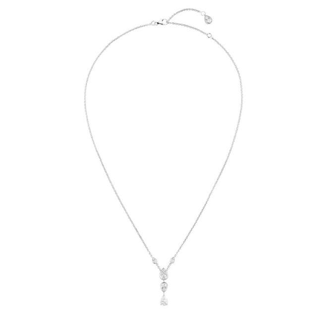 Joséphine Ronde d'Aigrettes 0.50 carat Pendant White Gold, Diamonds