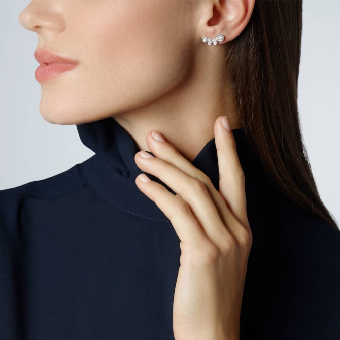 Joséphine Ronde d'Aigrettes Earrings