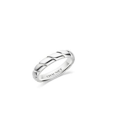 Torsade de Chaumet Wedding Band Platinum, 3.5mm