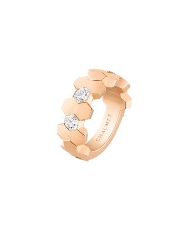 Bee de Chaumet Ring Rose Gold, Diamonds