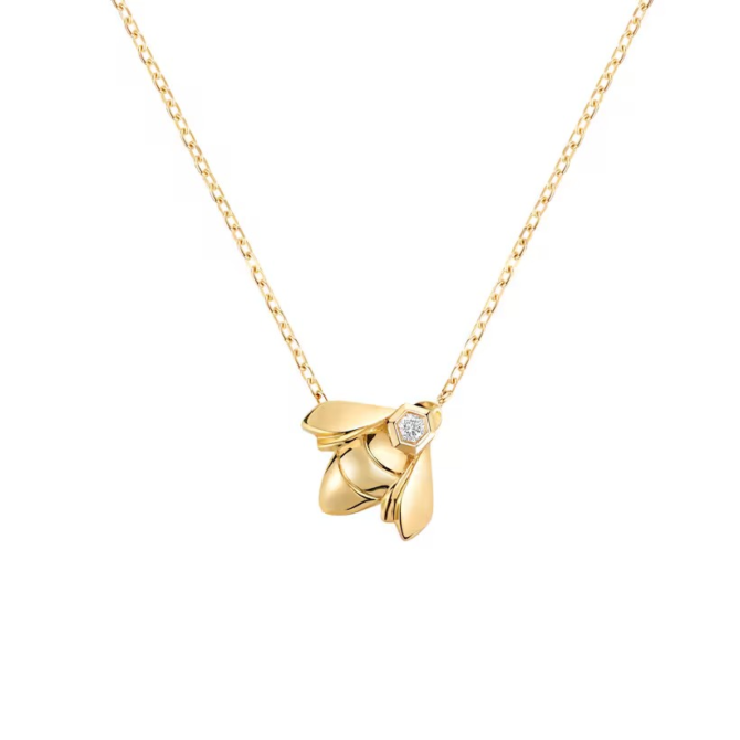Bee de Chaumet Pendant Yellow Gold, Diamond