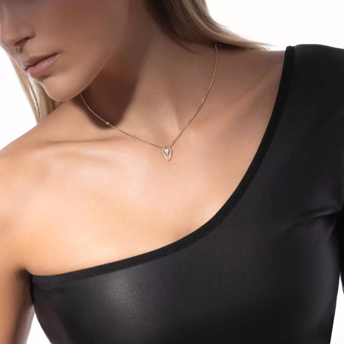 Fiery 0.40ct Diamond Necklace