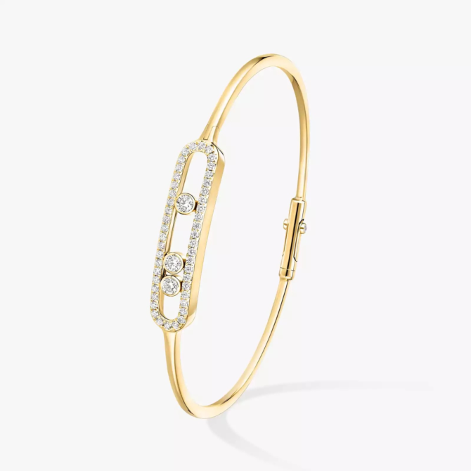 Jonc Move Pavé Diamond Bracelet