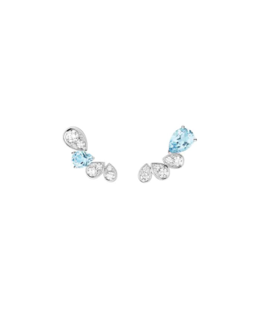 Joséphine Ronde d'Aigrettes Earrings