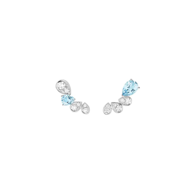 Joséphine Ronde d'Aigrettes Earrings